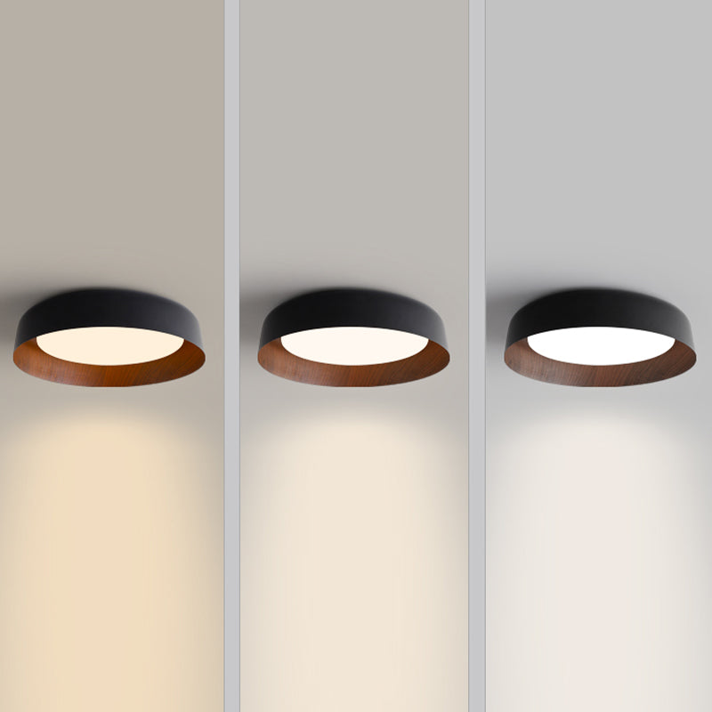 Metal Ceiling Light Fixture Nordic LED Flush Mount for Bedroom
