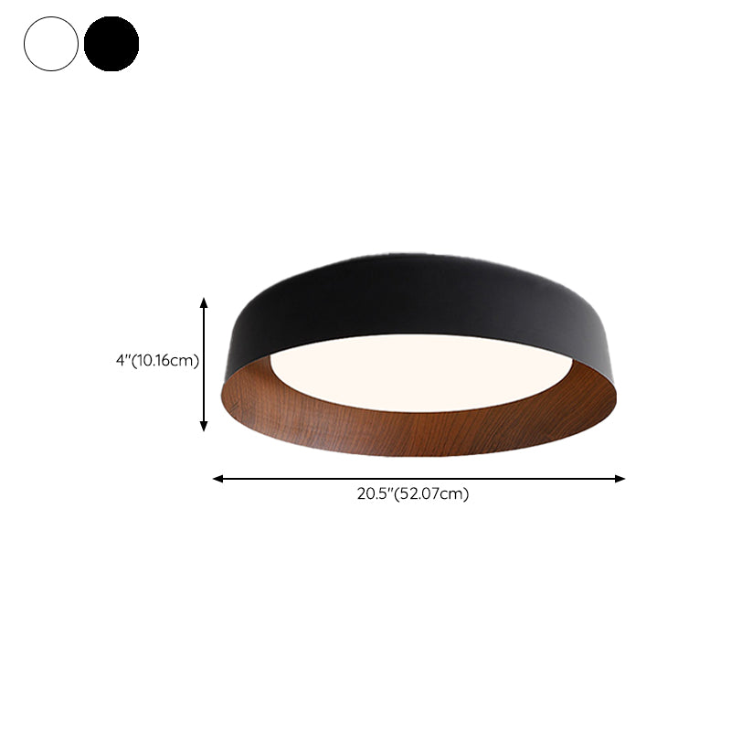 Metal Ceiling Light Fixture Nordic LED Flush Mount for Bedroom