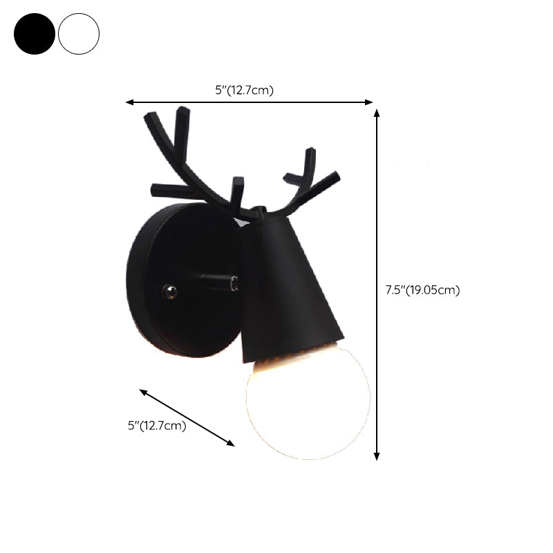 Single Golden Modernism Wooden Metal Wall Mounted Sconce for Bedroom