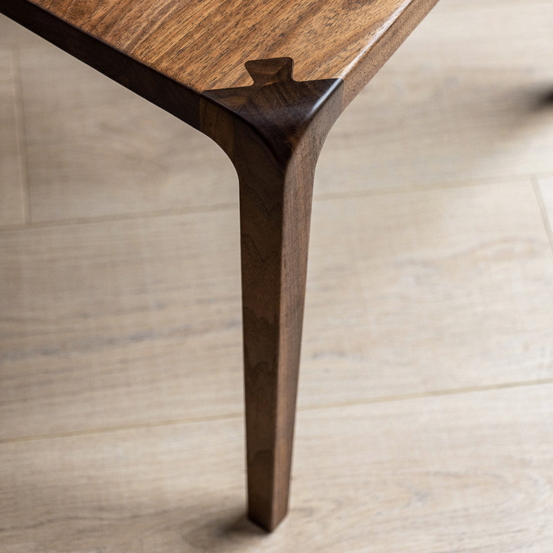 Contemporary Style Open Back Solid Wood Dining Side Chair for Home