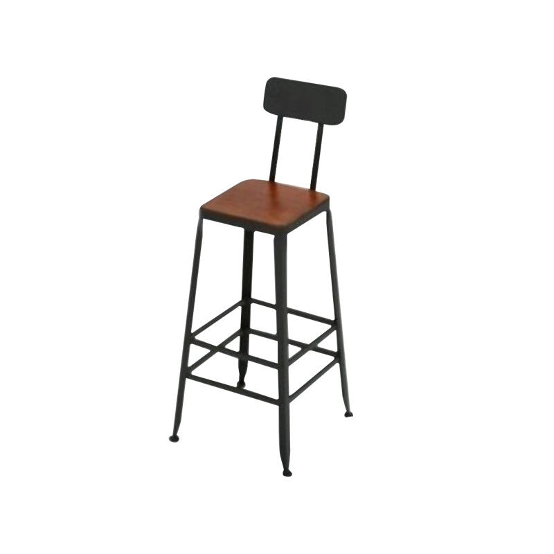 1/4/7 Pieces Modern Rectangle Solid Wood Pub Table with High Stools