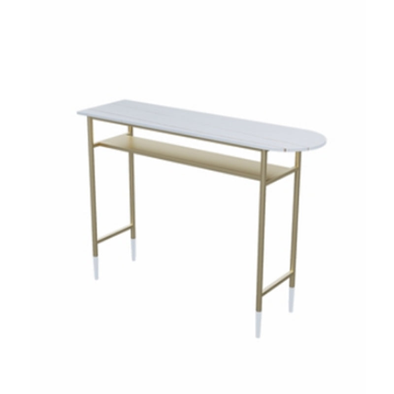 1/3 Pieces Glam Rectangle Sintered Stone Top Counter Table with High Stools