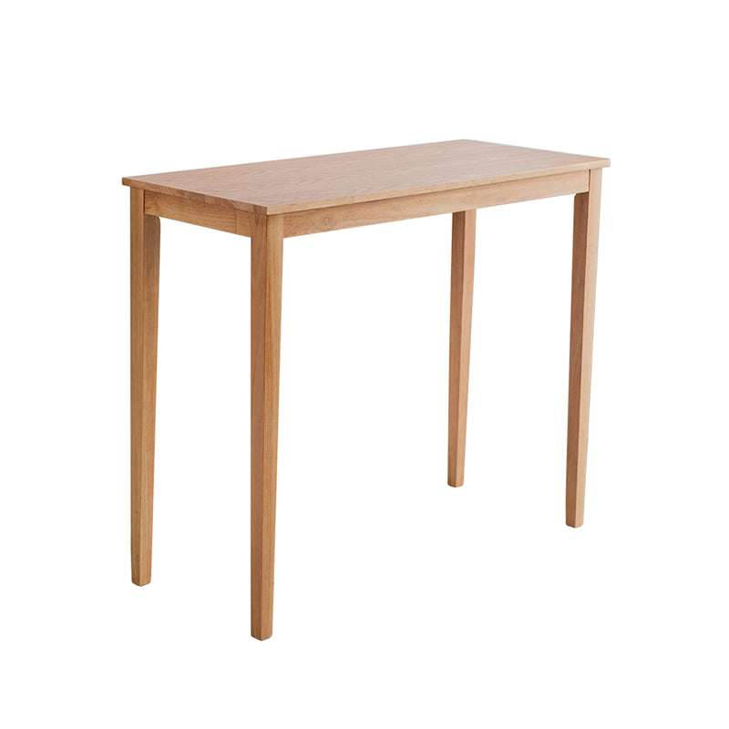 Contemporary Rectangle Solid Wood Living Room Bar Dining Table