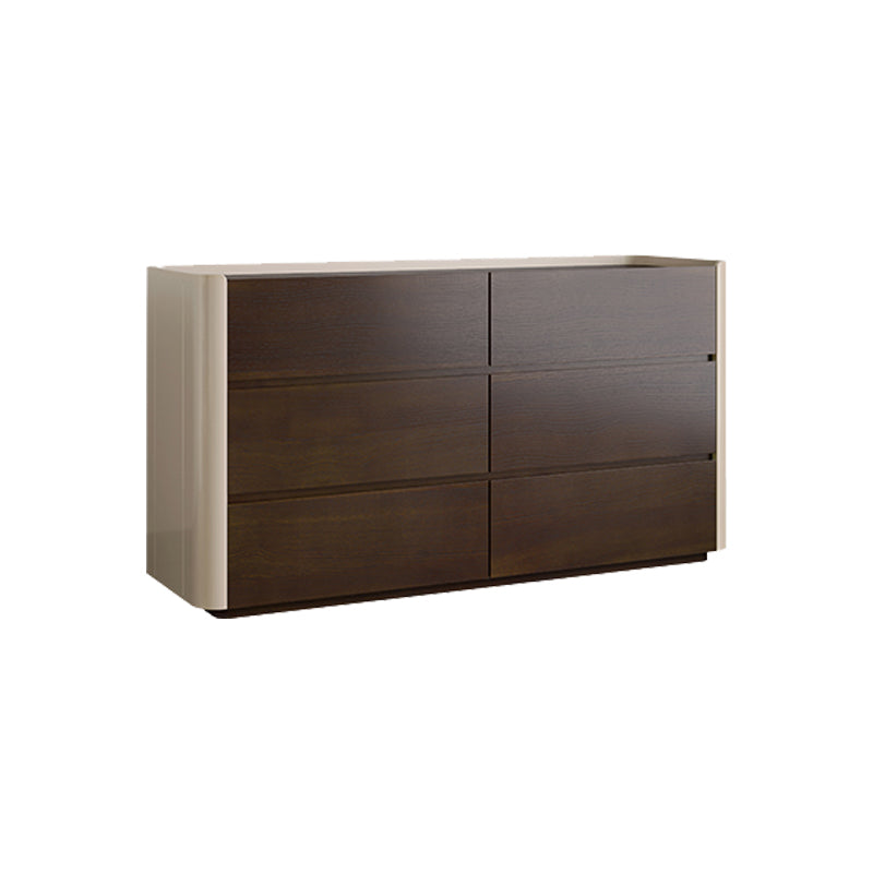 Manufactured Wood Classic Glam Storage Chest Dresser with 5/6/8 Drawers