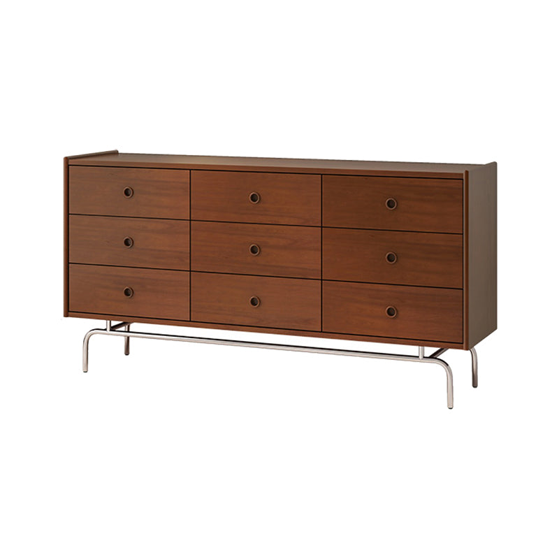 Modern Dresser Solid Wood Storage Chest Dresser with 5/6/9 Drawers