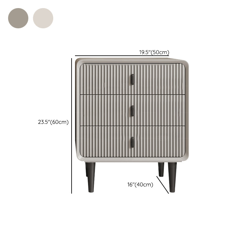 Contemporary Vertical Solid Wood Storage Chest Bedroom Chest with Drawers
