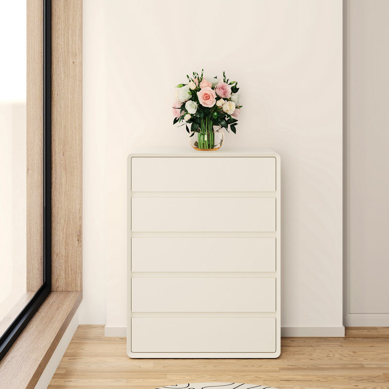 Modern Vertical Lingerie Chest Wood Storage Dresser for Room