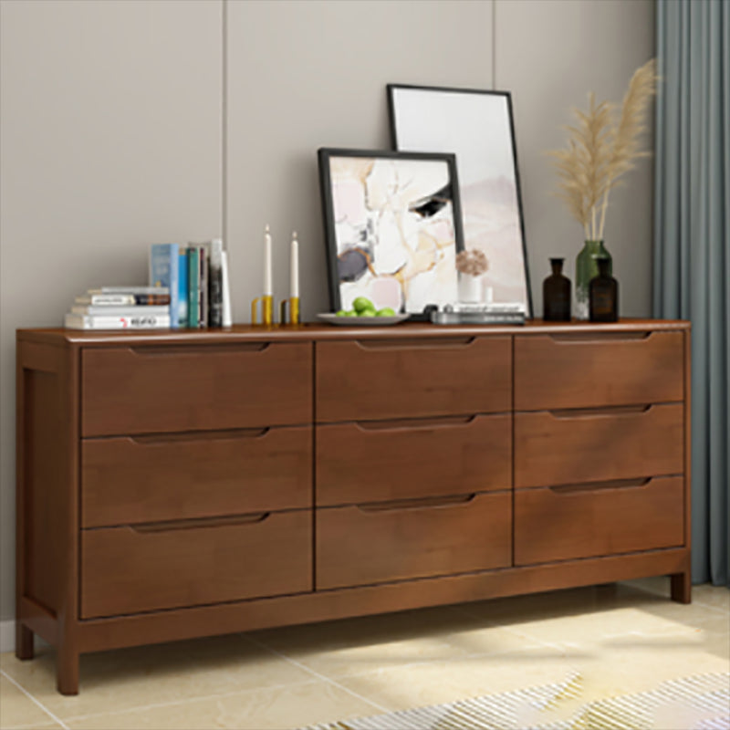 Modern Dresser Solid Wood Storage Chest Dresser with 9/7/6/5/4 Drawers