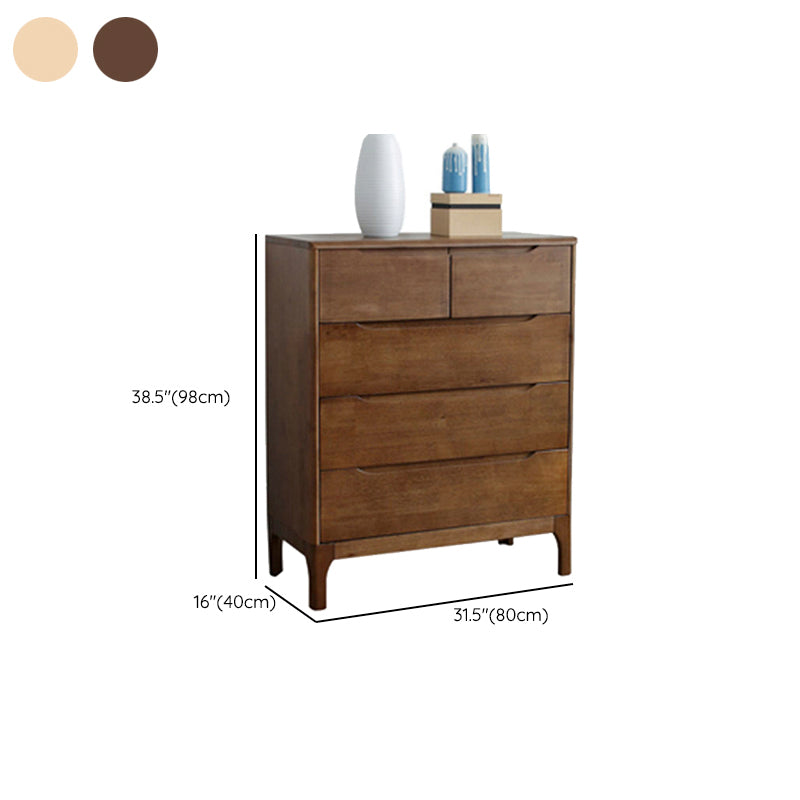 Modern Dresser Solid Wood Storage Chest Dresser with 9/7/6/5/4 Drawers