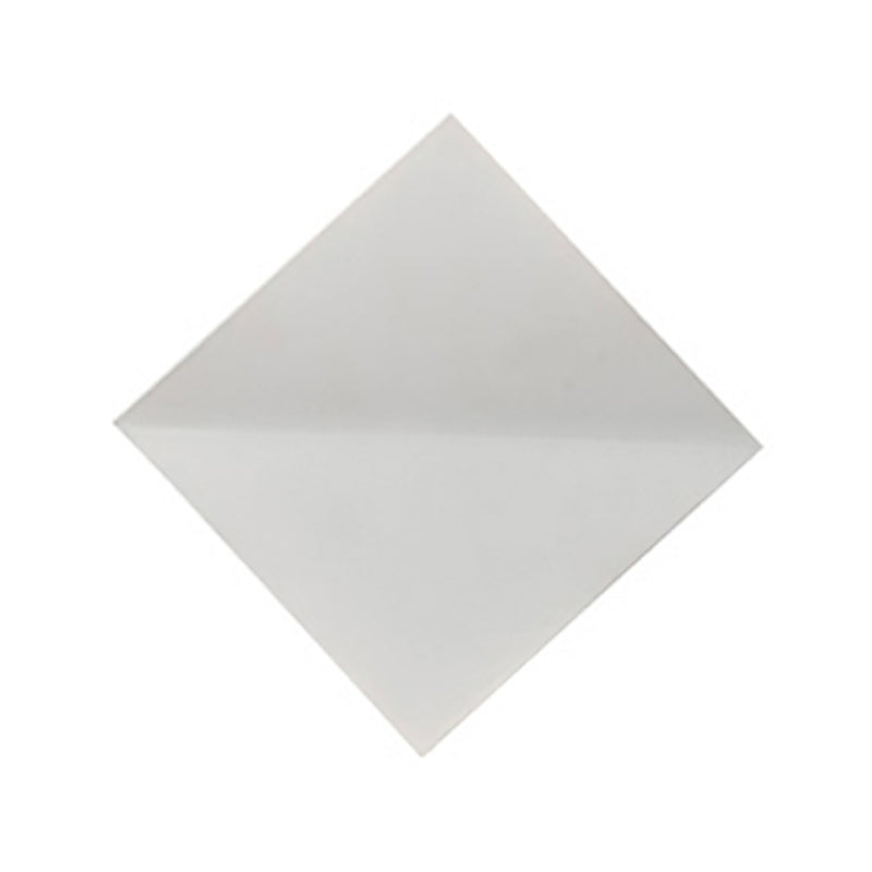 Einfache stilvolle gebogene Wandleuchten mit quadratischer Schatten Acryl warm/weiße leichte LED -Schlafzimmer Wandmontagelampe in Weiß