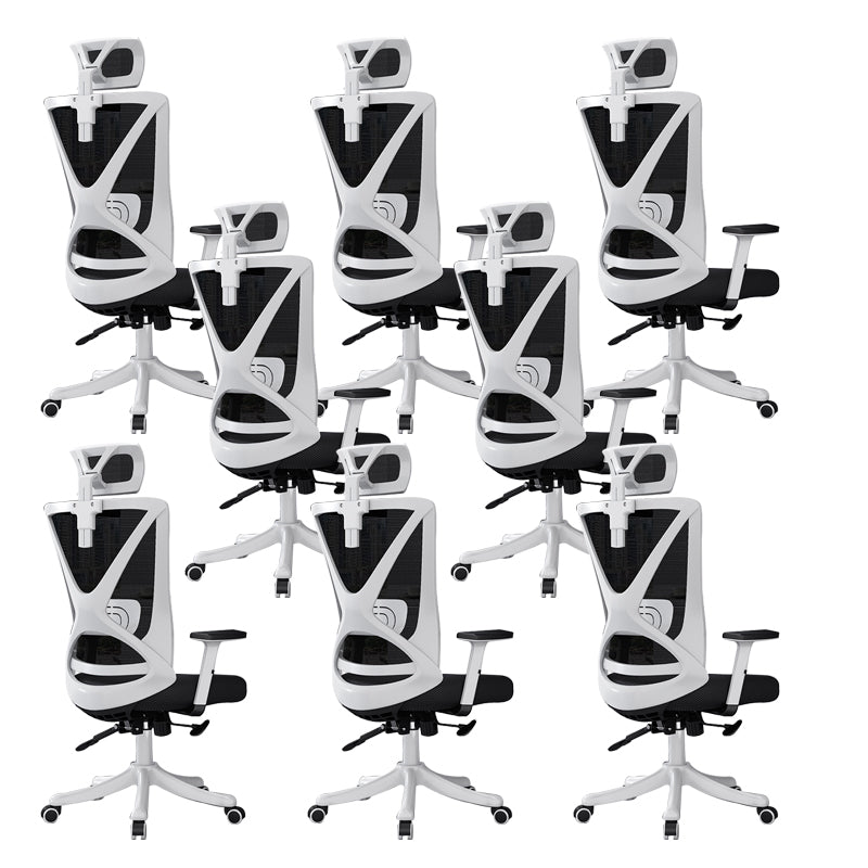 Modern Office Chair No Distressing Ergonomic Slide Chair with Wheels