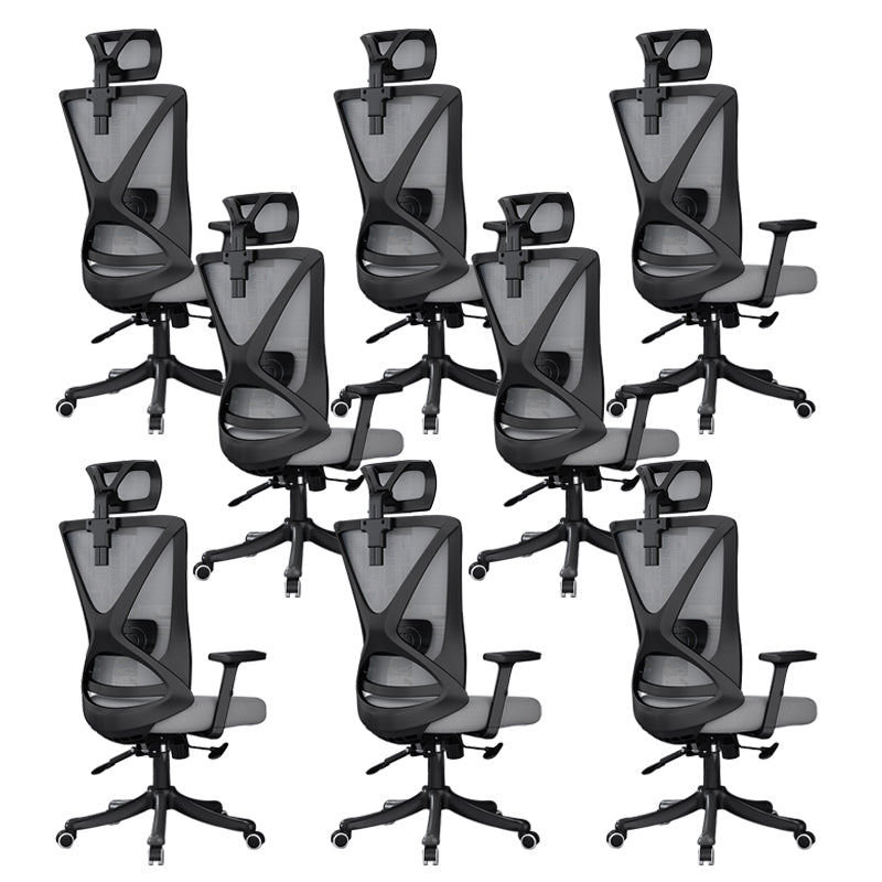 Modern Office Chair No Distressing Ergonomic Slide Chair with Wheels