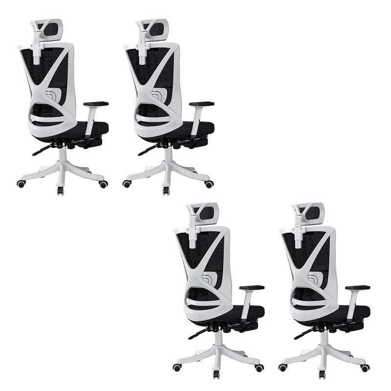 Modern Office Chair No Distressing Ergonomic Slide Chair with Wheels