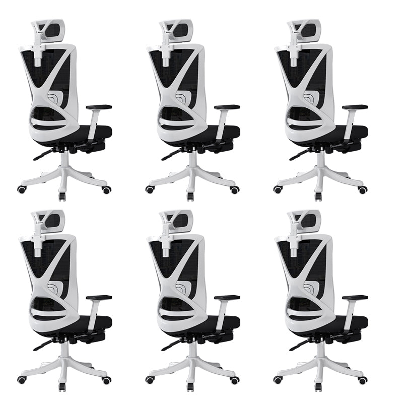 Modern Office Chair No Distressing Ergonomic Slide Chair with Wheels