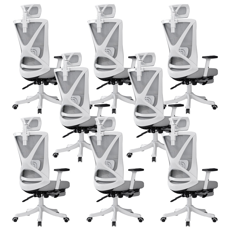 Modern Office Chair No Distressing Ergonomic Slide Chair with Wheels