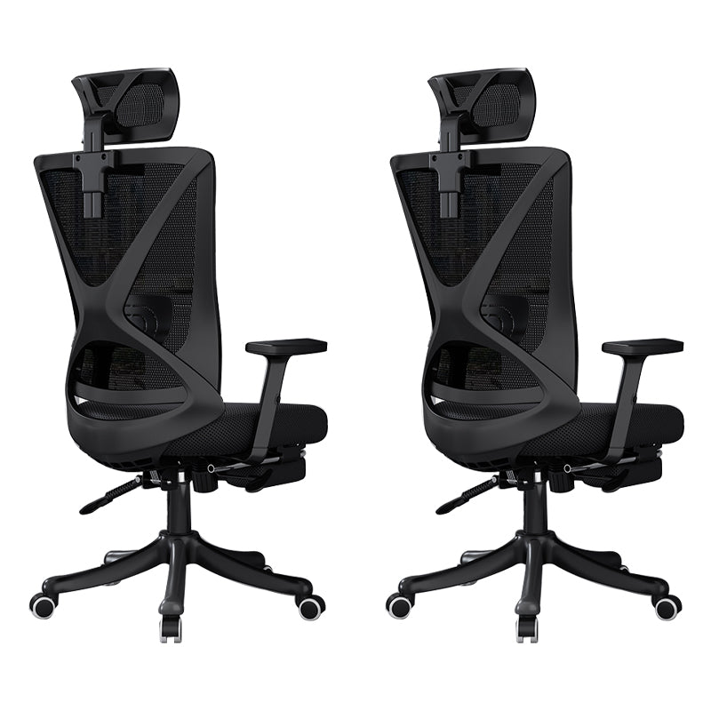 Modern Office Chair No Distressing Ergonomic Slide Chair with Wheels