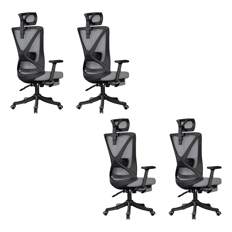 Modern Office Chair No Distressing Ergonomic Slide Chair with Wheels