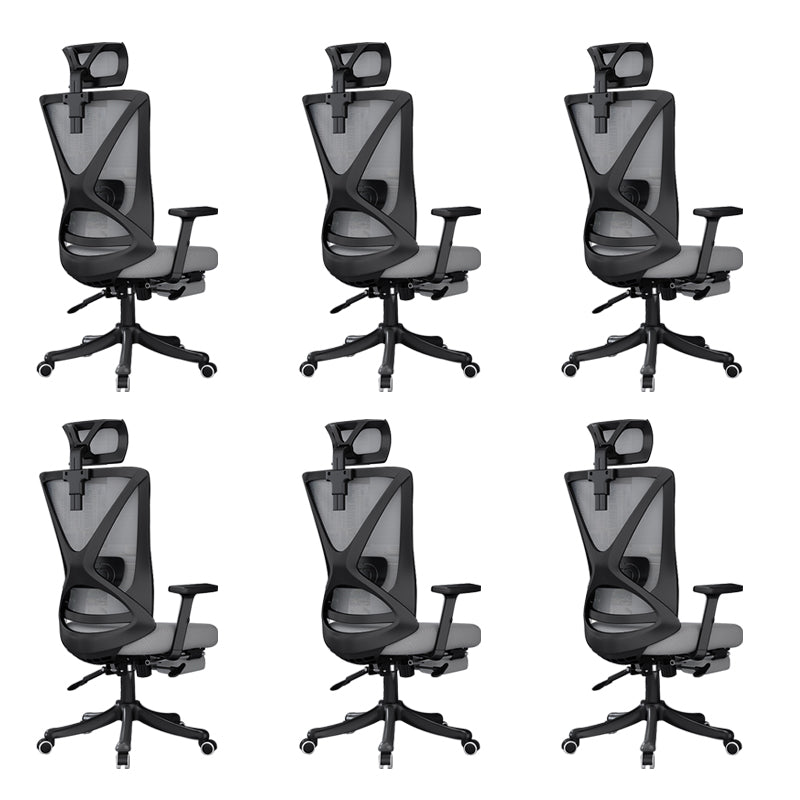 Modern Office Chair No Distressing Ergonomic Slide Chair with Wheels