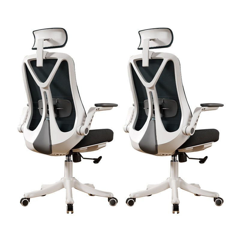 Removable Arms Office Chair Tilt Mechanism No Distressing Slide Chair with Wheels