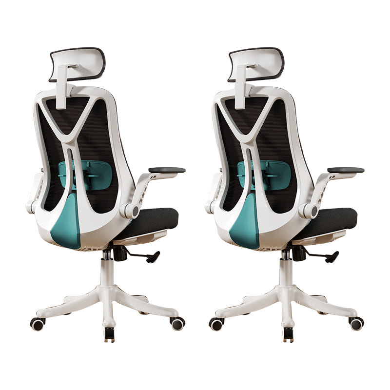 Removable Arms Office Chair Tilt Mechanism No Distressing Slide Chair with Wheels