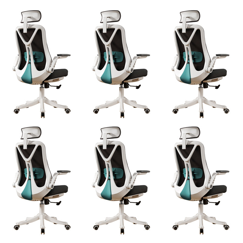 Removable Arms Office Chair Tilt Mechanism No Distressing Slide Chair with Wheels