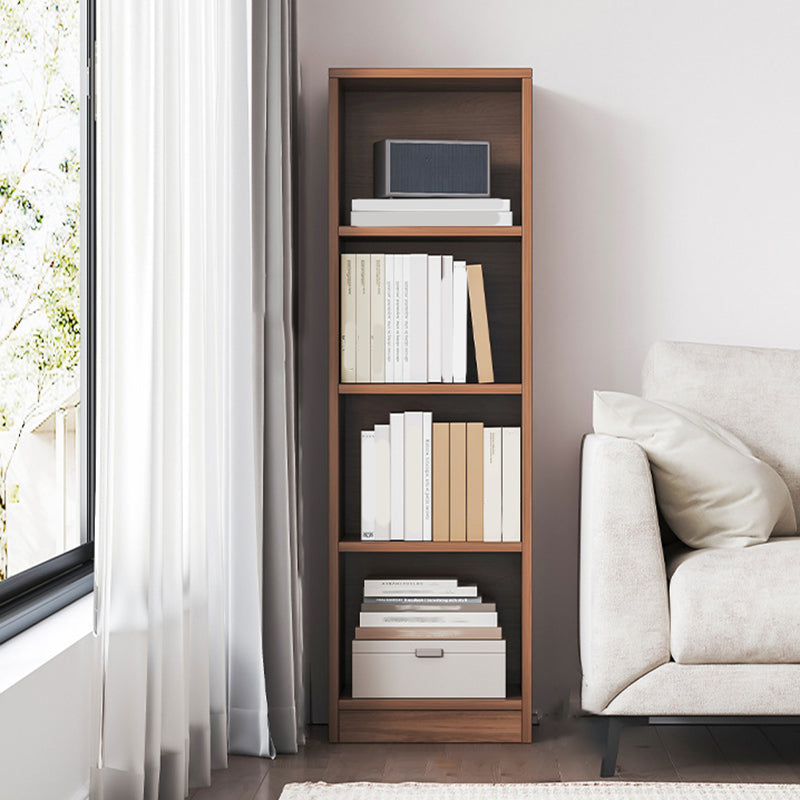 Urban Closed Back Shelf Bookcase Engineered Wood Book Shelf for Study Room