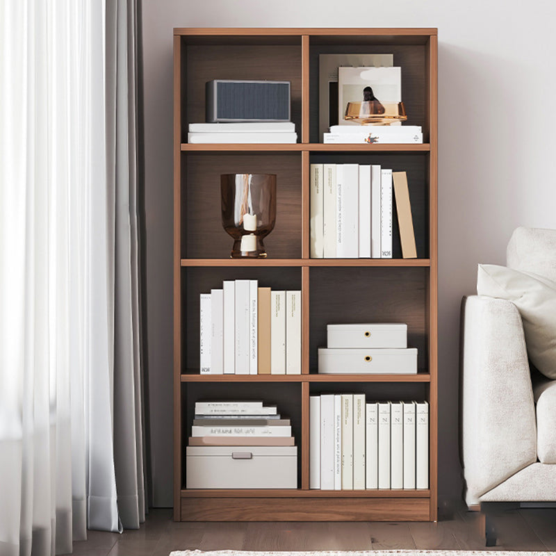 Urban Closed Back Shelf Bookcase Engineered Wood Book Shelf for Study Room