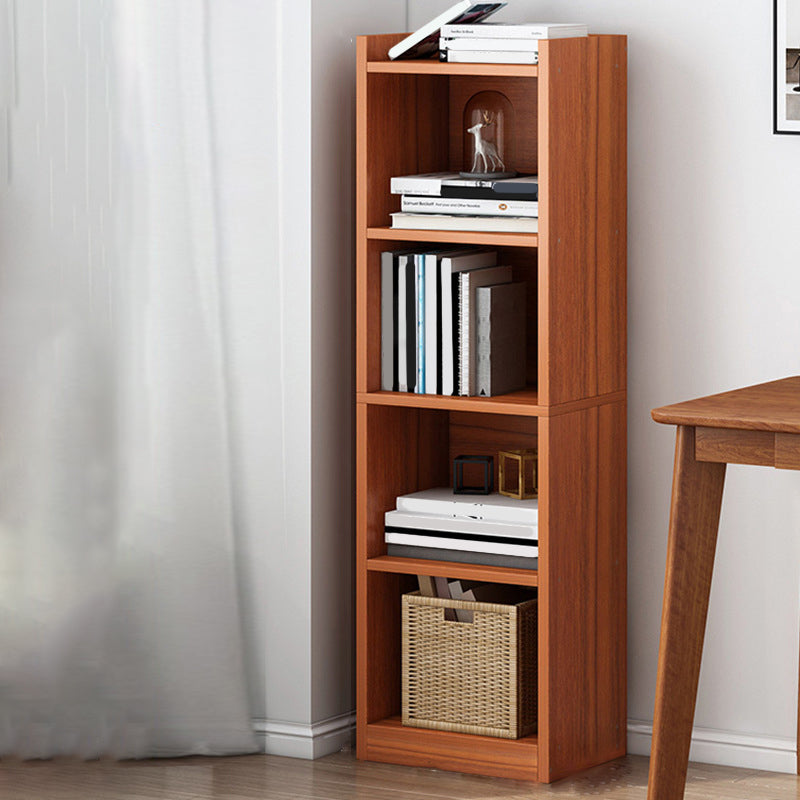 Urban Closed Back Shelf Bookcase Engineered Wood Book Shelf for Study Room