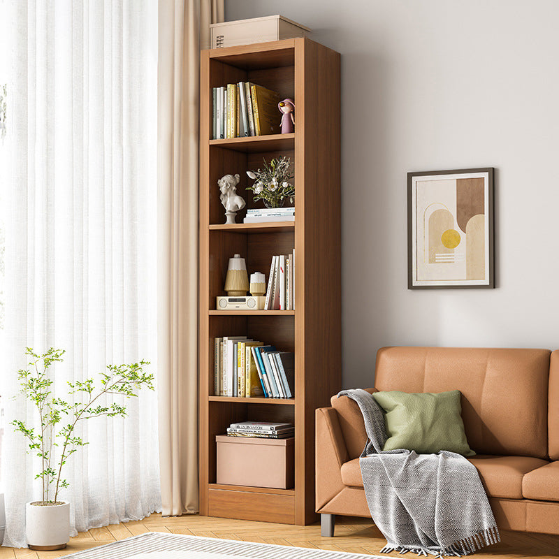 Urban Closed Back Shelf Bookcase Engineered Wood Book Shelf for Study Room