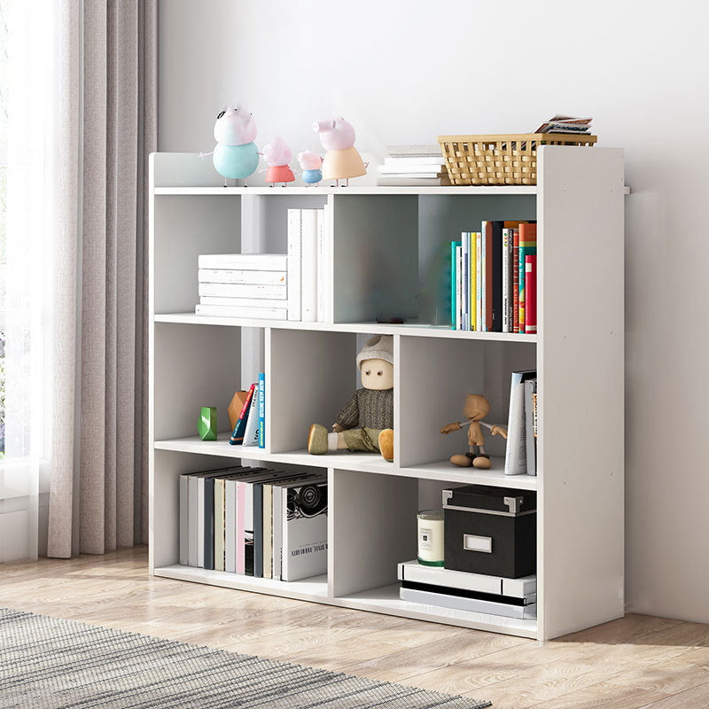 Urban Shelf Bookcase Engineered Wood Open Book Shelf for Study Room
