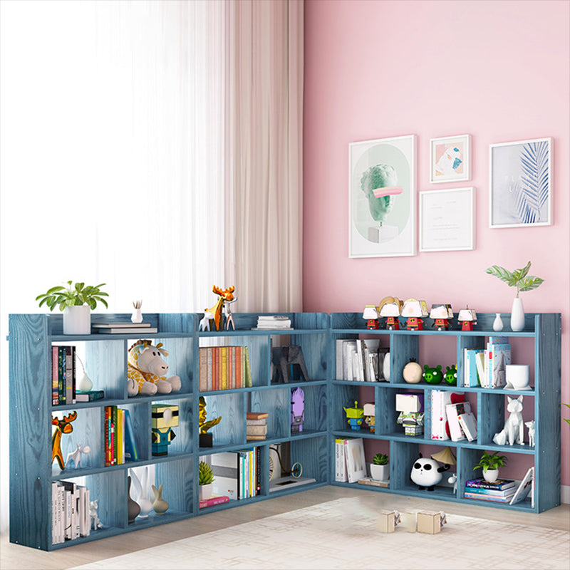 Urban Shelf Bookcase Engineered Wood Open Book Shelf for Study Room