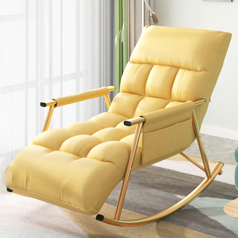 Single Lazy Rocking Chair Indoor Sofa Rocking Chair for Bedroom