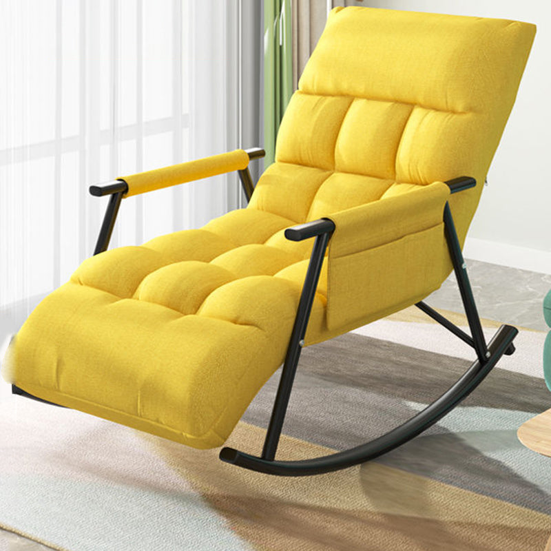 Single Lazy Rocking Chair Indoor Sofa Rocking Chair for Bedroom