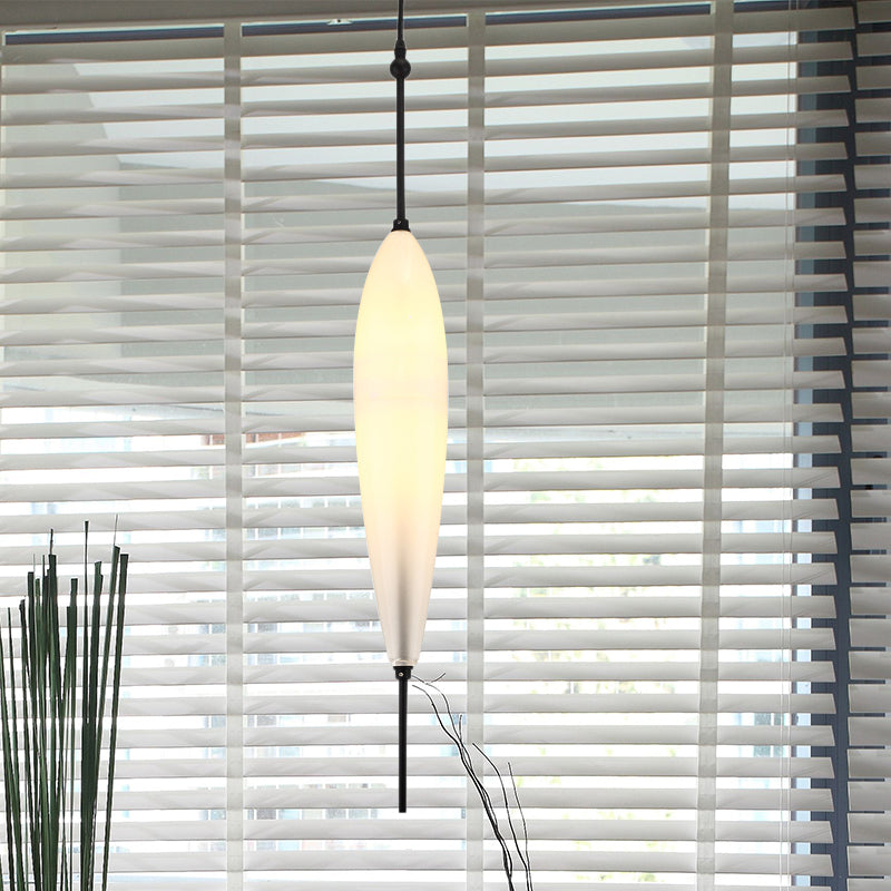 Teardrop/Drum/Cylinder Cluster Pendant Modernist Blue/White Glass 1/3 Lights Dining Room Hanging Light Fixture