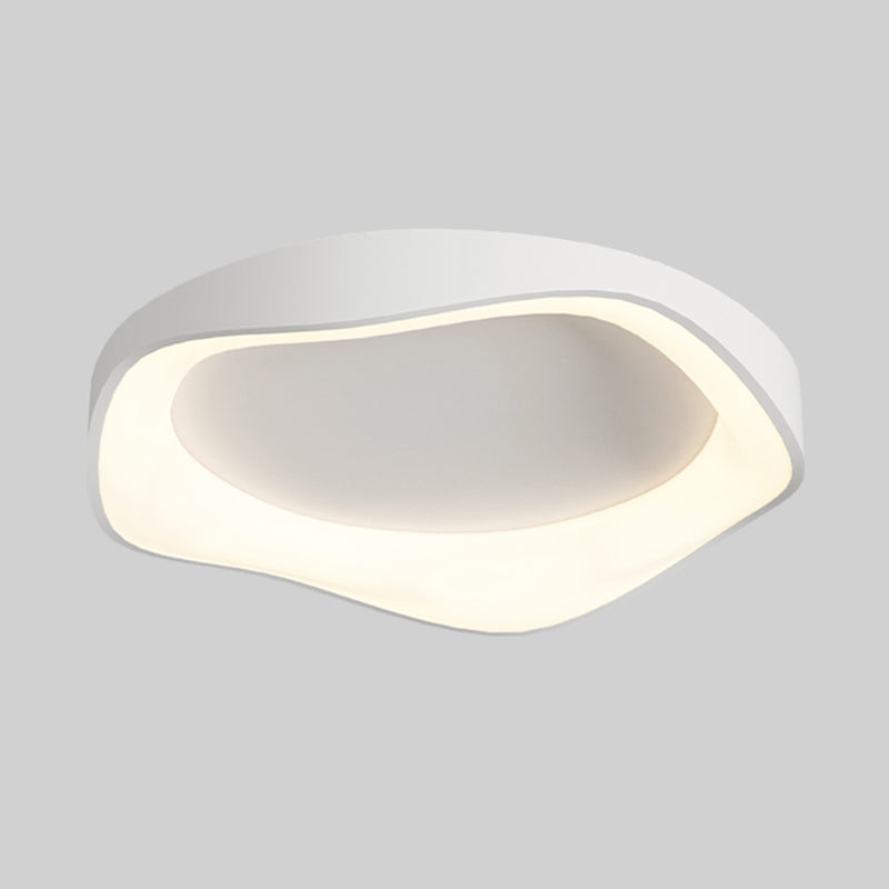 Metal Ceiling Light Fixture Nordic Style LED Flush Mount for Bedroom