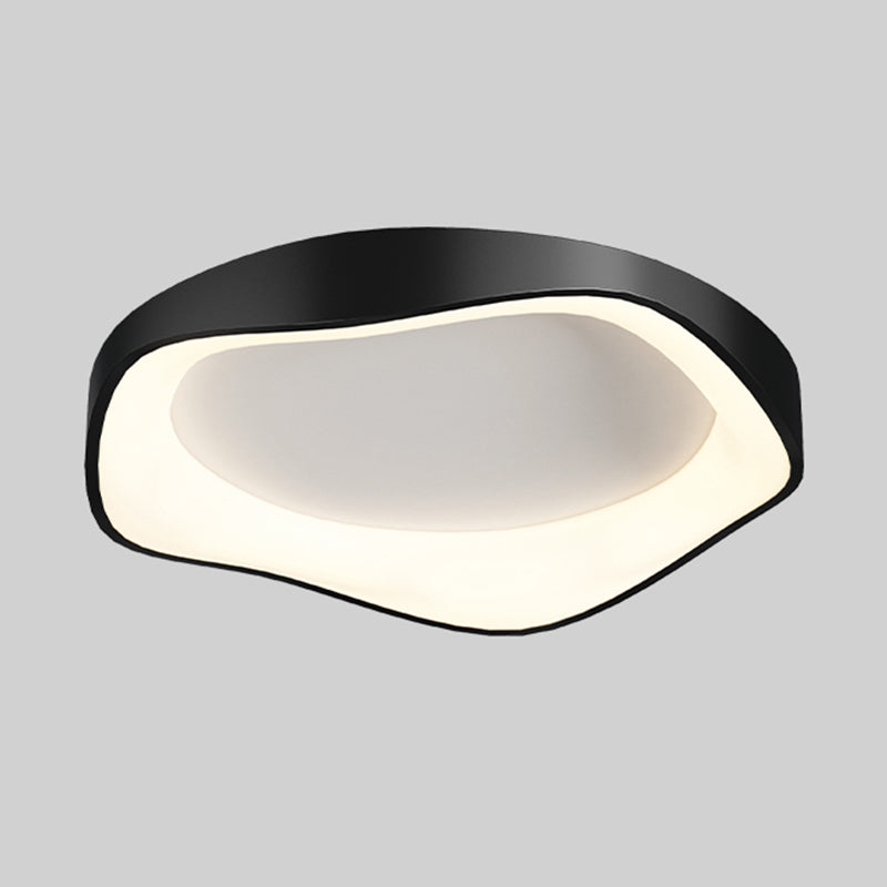Metal Ceiling Light Fixture Nordic Style LED Flush Mount for Bedroom