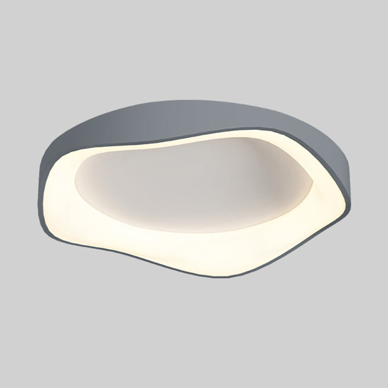 Metal Ceiling Light Fixture Nordic Style LED Flush Mount for Bedroom