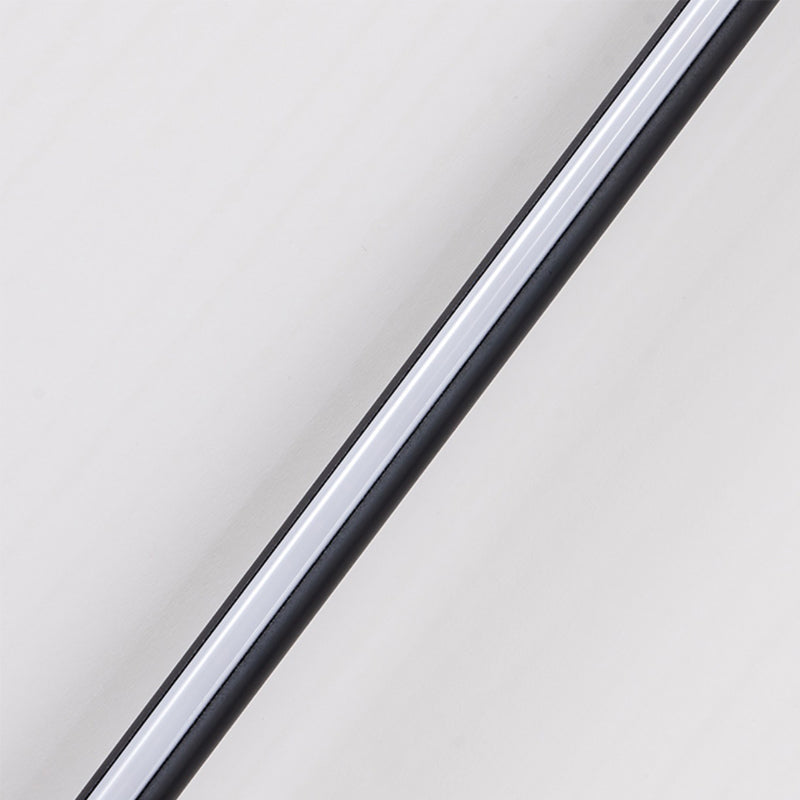 Modern LED Metal Wall Sconce Linear Shape Wall Light with Silicone Shade for Bedroom