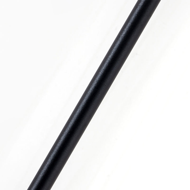 Modern LED Metal Wall Sconce Linear Shape Wall Light with Silicone Shade for Bedroom