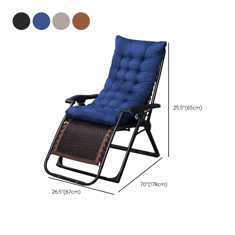 Metal Single Ergonimic Recliner Contemporary Standard (No Motion) with Arm