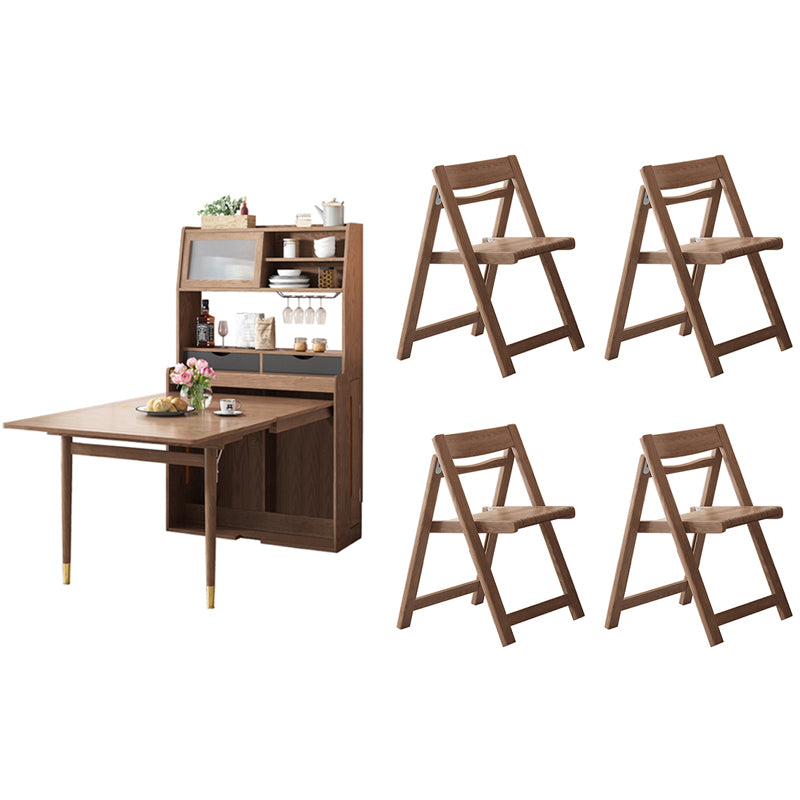 1/3/5 Pieces Modern Wooden Multi Purpose Dining Set for Home