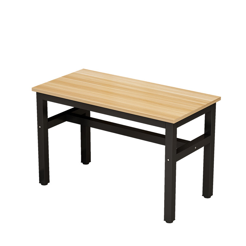 Industrial Restaurant Rectangle Legs Dining Table and Dining Chairs