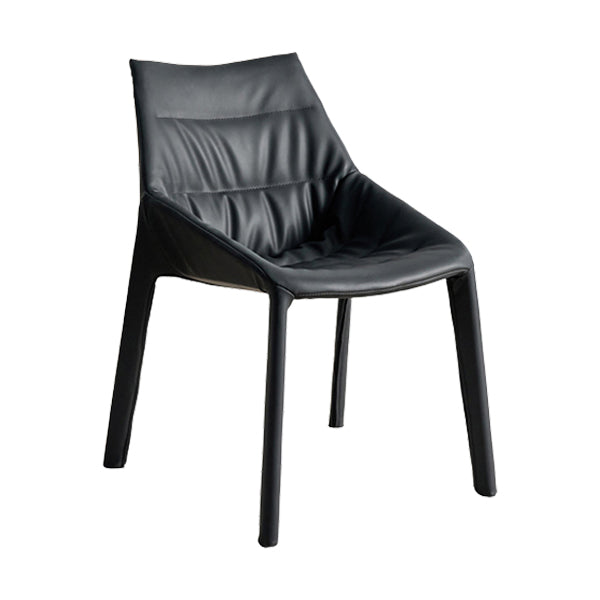 Contemporary Style Faux Leather Parsons Home Dining Side Chair