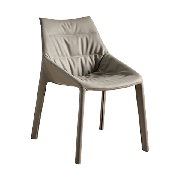 Contemporary Style Faux Leather Parsons Home Dining Side Chair