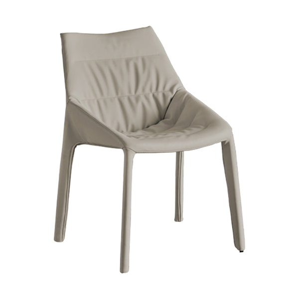 Contemporary Style Faux Leather Parsons Home Dining Side Chair