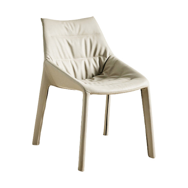 Contemporary Style Faux Leather Parsons Home Dining Side Chair