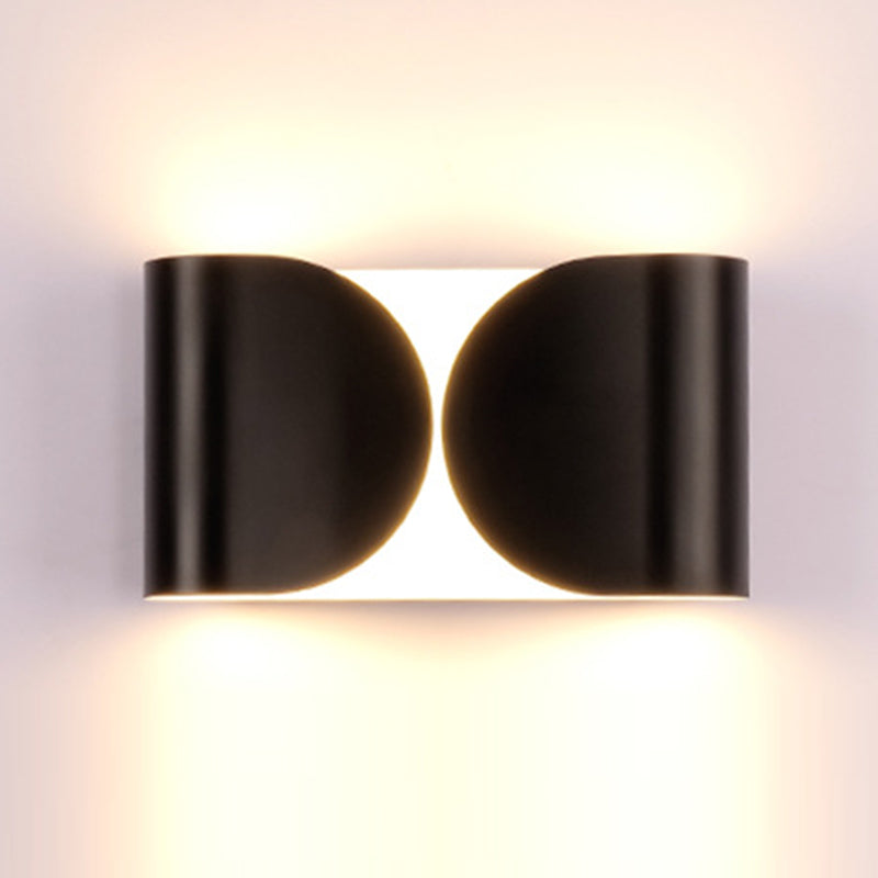 Contemporary Minimalist LED Wall Light Fixture for Sitting Room