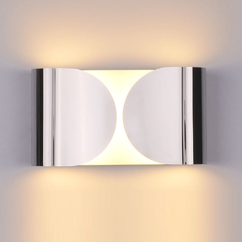 Contemporary Minimalist LED Wall Light Fixture for Sitting Room