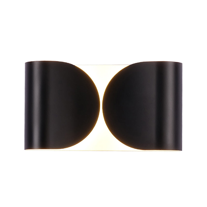 Contemporary Minimalist LED Wall Light Fixture for Sitting Room