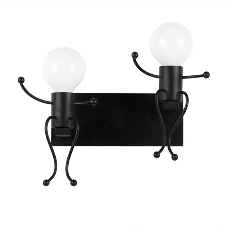 Postmodern Creative Metallic Wall Light Fixture for Sitting Room